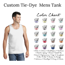 Load image into Gallery viewer, Custom Tie-Dye Men&#39;s Tank
