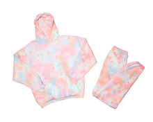 Load image into Gallery viewer, Lush Tie-Dye Travel/Lounge Set
