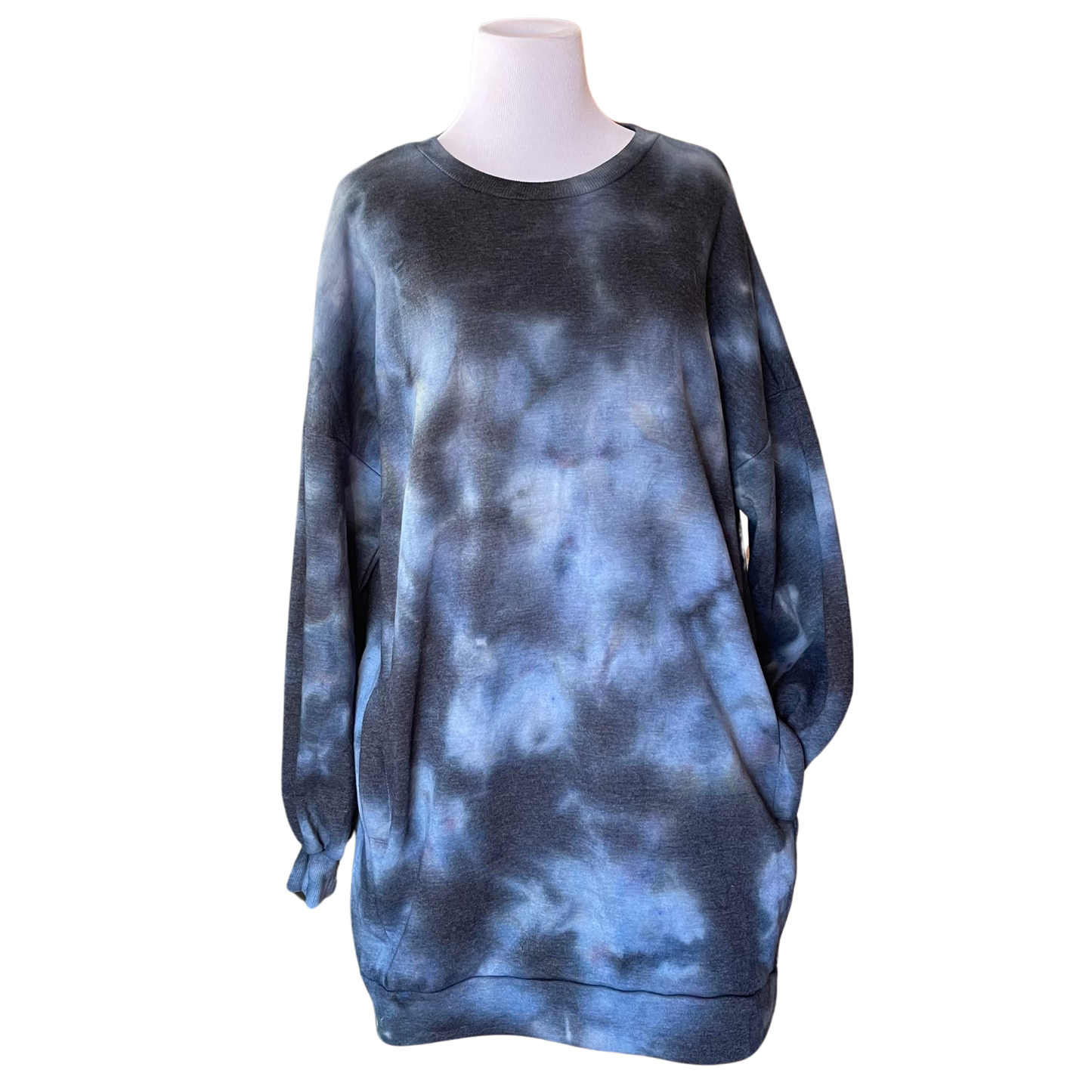 Raven Ice Sweatshirt Dress