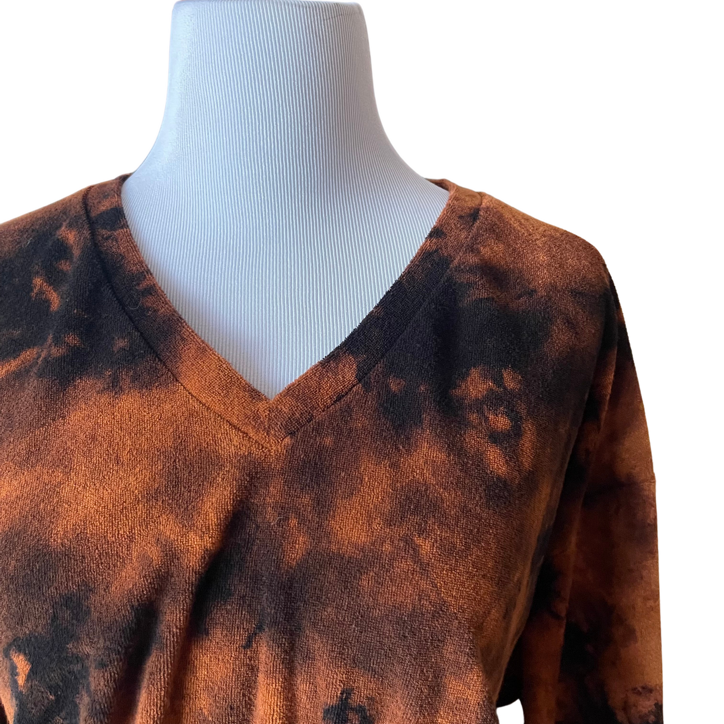 Fire Cropped Long Sleeve