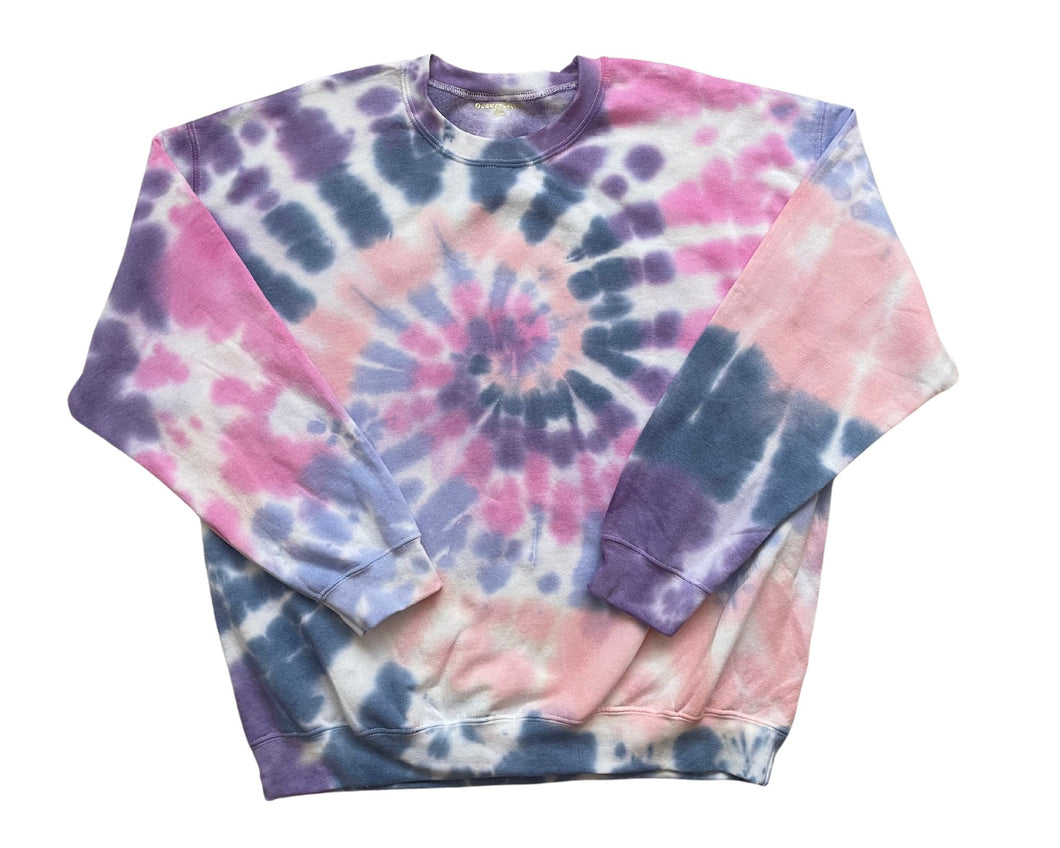 Berry Swirl Tie-Dye Sweatshirt