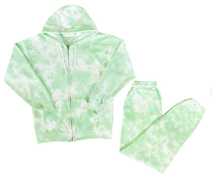 Lime Zip-Hoodie Sweatsuit Set - Limited Edition