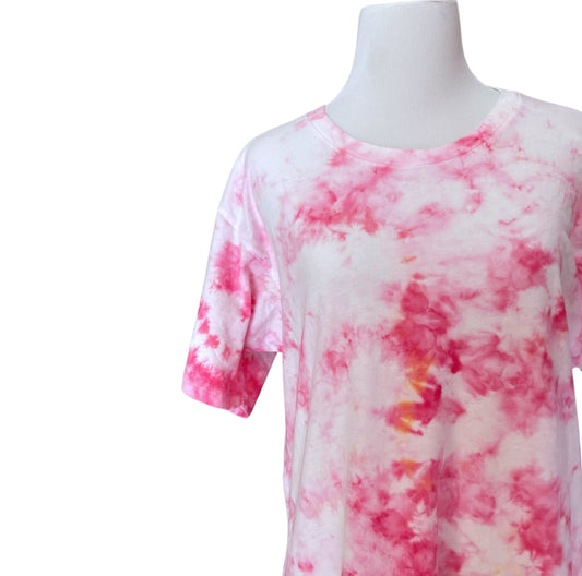 Pink Cloud Ice Dyed Tee