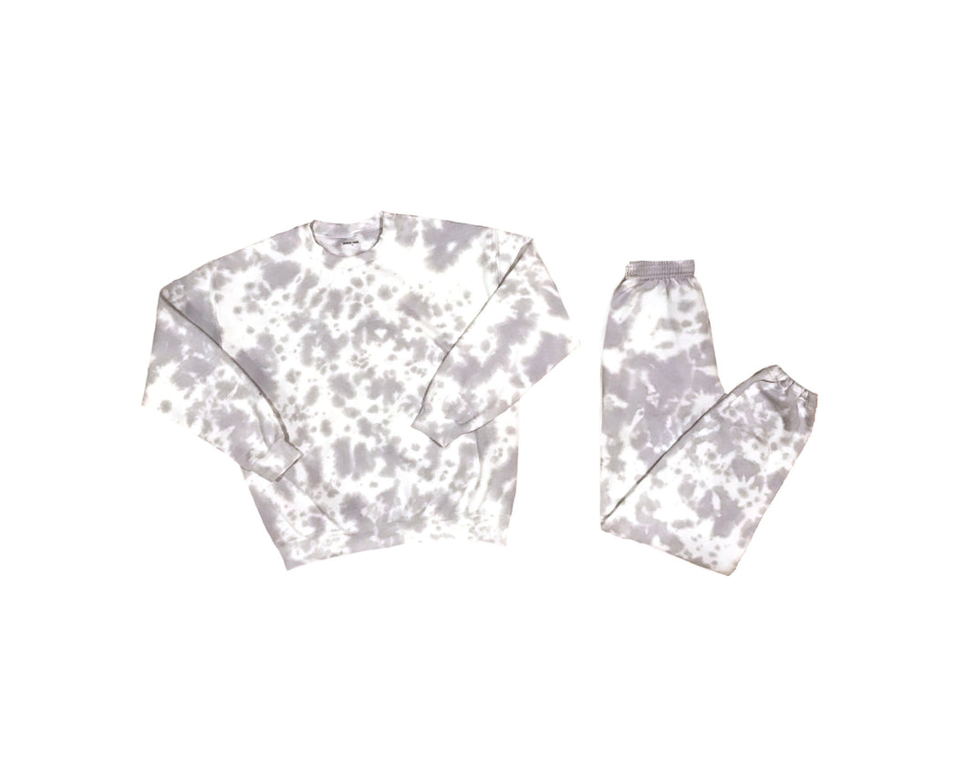 Mist Tie-Dye Travel & Lounge Set