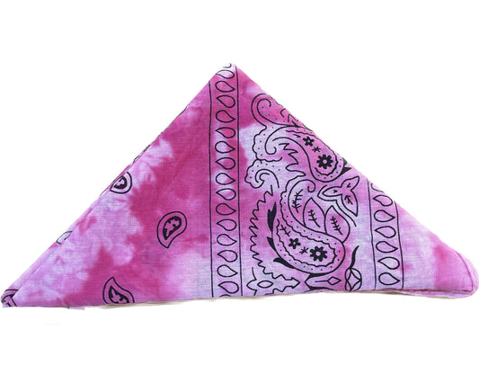 Pink Ice Dye Bandana