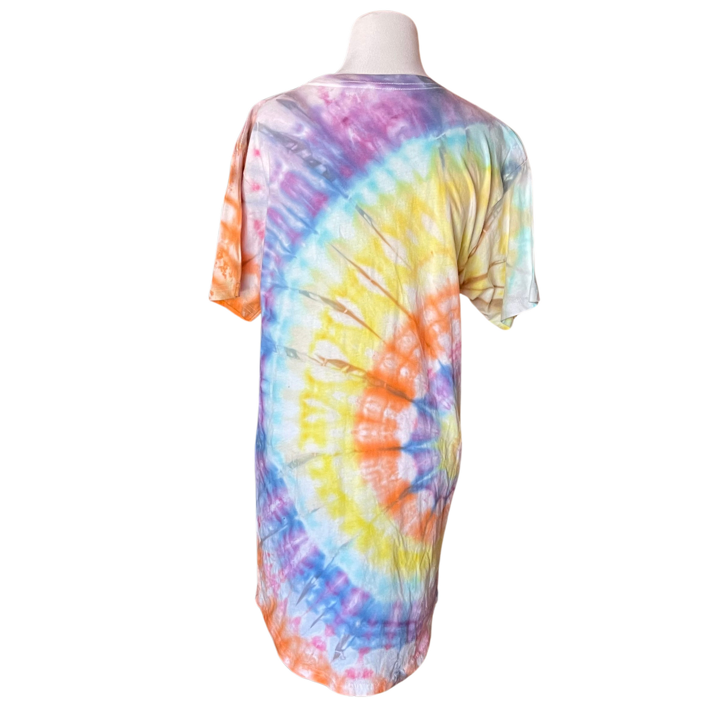 Rainbow Ice Tie-Dye Coverup/Sleep Shirt