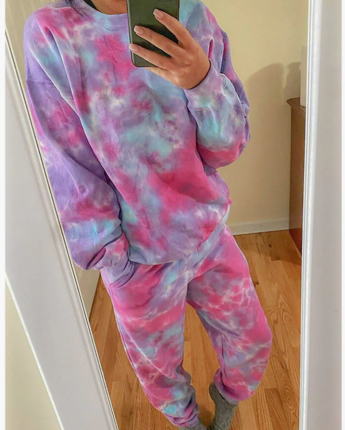 Gem Tie-Dye Lounge Set | Size Small