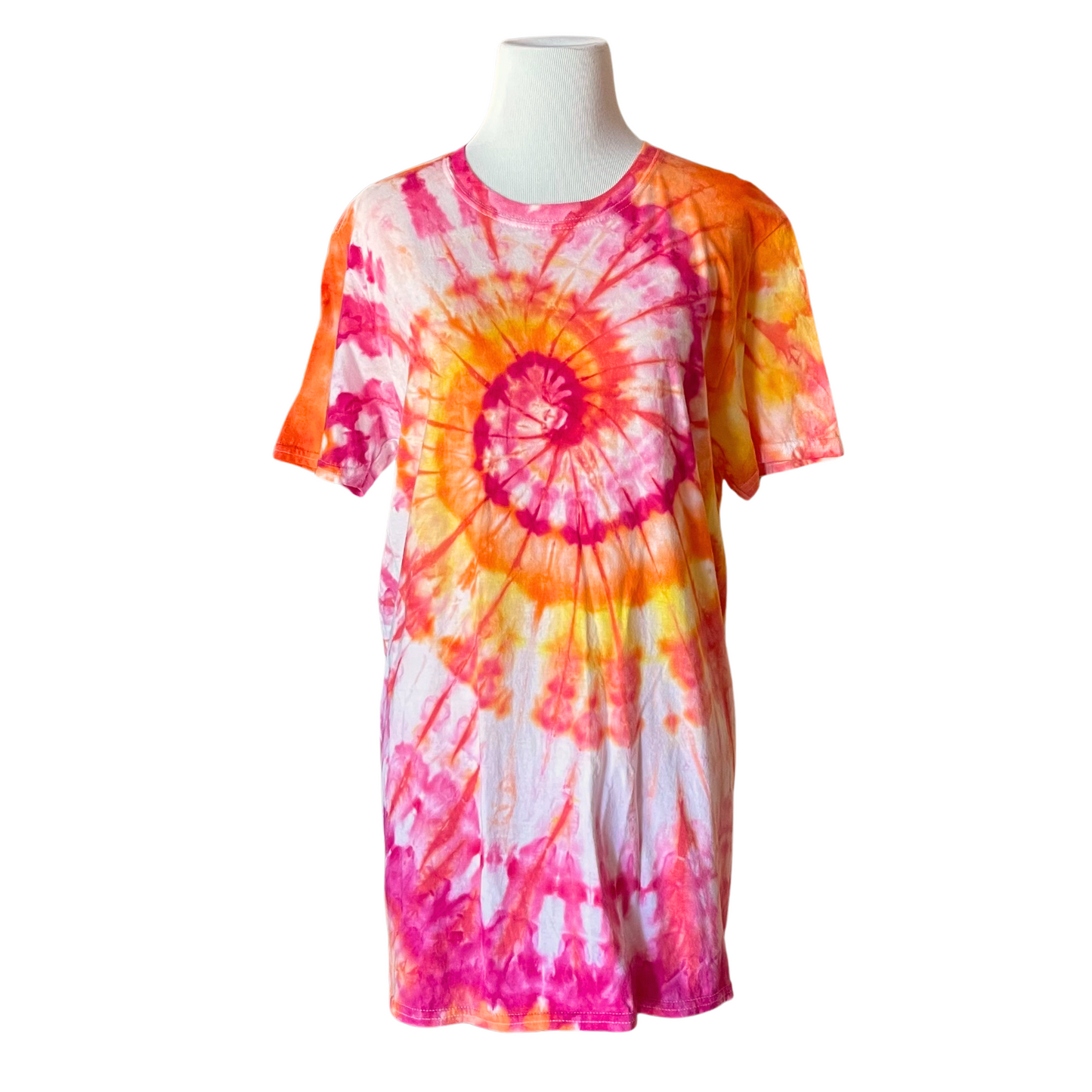 Sunset Spiral Tie-Dye T-Shirt