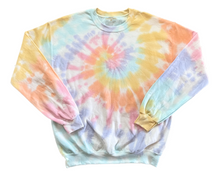Load image into Gallery viewer, Rainbow Spiral Sweatshirt
