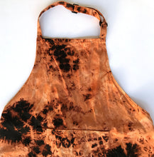 Load image into Gallery viewer, Rusted Obsidian Tie Dye Apron | Reverse Dye | Gift for Him | Unisex Apron | Mens Apron | Womens Apron | Tie Dye Apron | Apron
