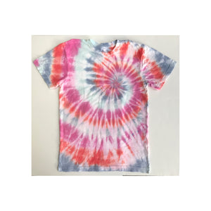 Berry Spiral Tie-Dye Tee