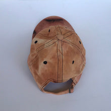 Load image into Gallery viewer, Rust Tie Dye Hat | Hand Dyed Baseball Cap | Tie Dye
