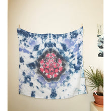 Load image into Gallery viewer, Samurai Mandala Organic Swaddle Blanket
