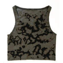 Load image into Gallery viewer, Leopard Tie Dye Crop Top
