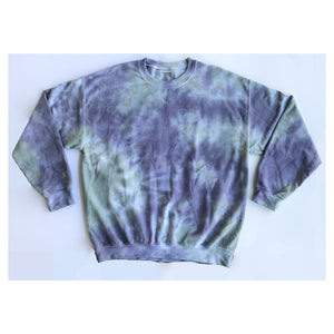 Tie Dye Sweatshirt | custom sweatshirt, gift for him, gift for her, handmade tie dye - Forest