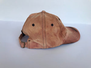 Rust Tie Dye Hat | Hand Dyed Baseball Cap | Tie Dye