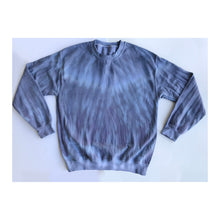 Load image into Gallery viewer, Tie Dye Sweatshirt | Hand Dyed Sweatshirt, Handmade Tie Dye, Soft Sweatshirt, Tie Dye, Gift for Him, Gift for Her, Blue Tie Dye - Horizon
