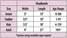 Load image into Gallery viewer, Customizable Headbands - Pack of 2 Matching
