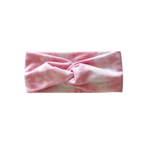 Pink Dream Tie-Dye Twist Headband