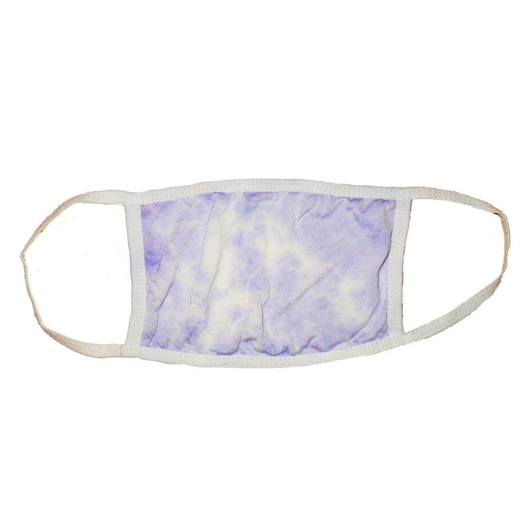 Lilac Tie-Dye Face Mask