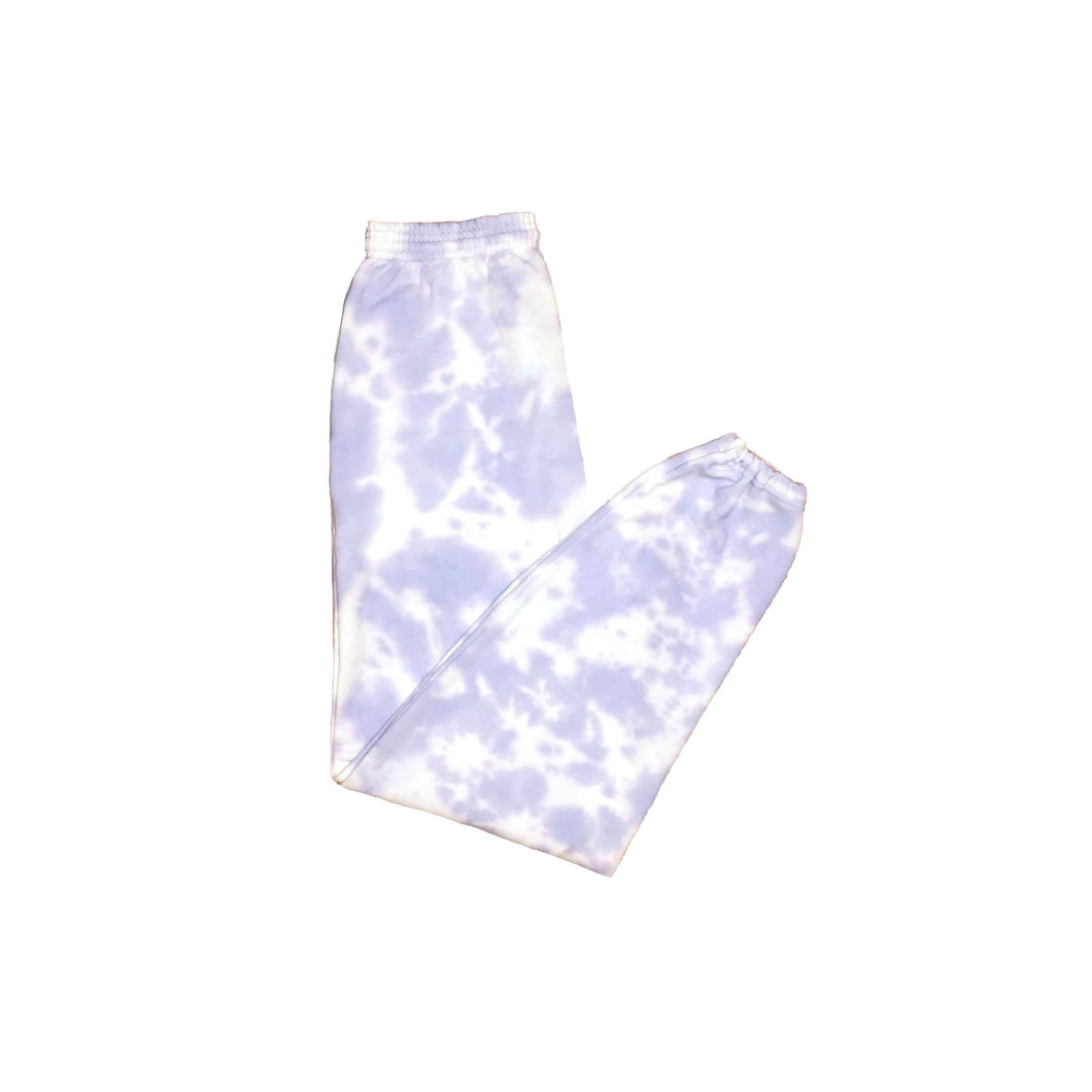 Lilac Tie-Dye Sweatpants