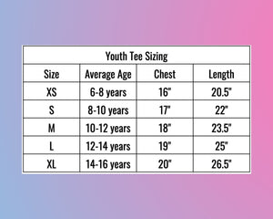 Youth Tie Dye Tee | Unicorn Dust | Customizable Tie Dye