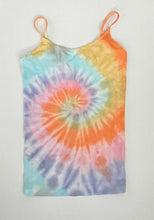 Load image into Gallery viewer, Rainbow Tie-Dye Cami Tank Top
