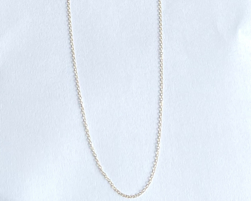 Whisper Chain | jewelry, simple necklace, minimalist necklace, gold chain, 14K gold-filled chain, rose gold chain, sterling silver chain