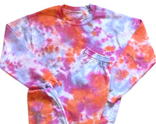 Load image into Gallery viewer, Sundial Tie Dye Travel &amp; Lounge Set

