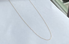 Load image into Gallery viewer, Whisper Chain | jewelry, simple necklace, minimalist necklace, gold chain, 14K gold-filled chain, rose gold chain, sterling silver chain
