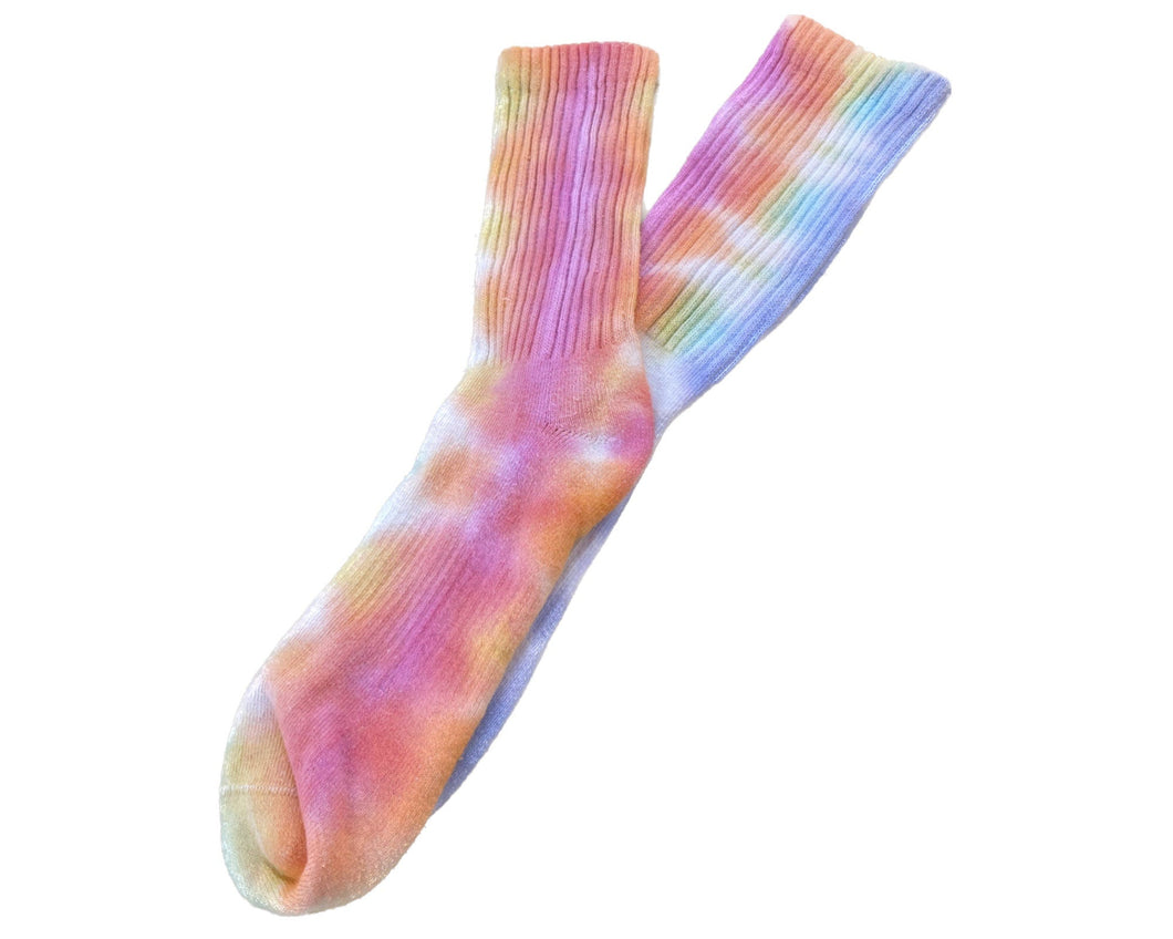 Rainbow Tie-Dye Socks